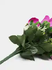 Сиреневый искусственные розы, букет, 12 шт