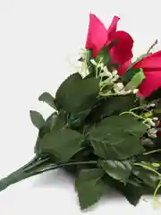 Вишнёвый искусственные розы, букет, 12 шт