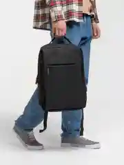 Черный рюкзак для ноутбука 15,6" с USB, водонепроницаемый, универсальный, для учебы и документов