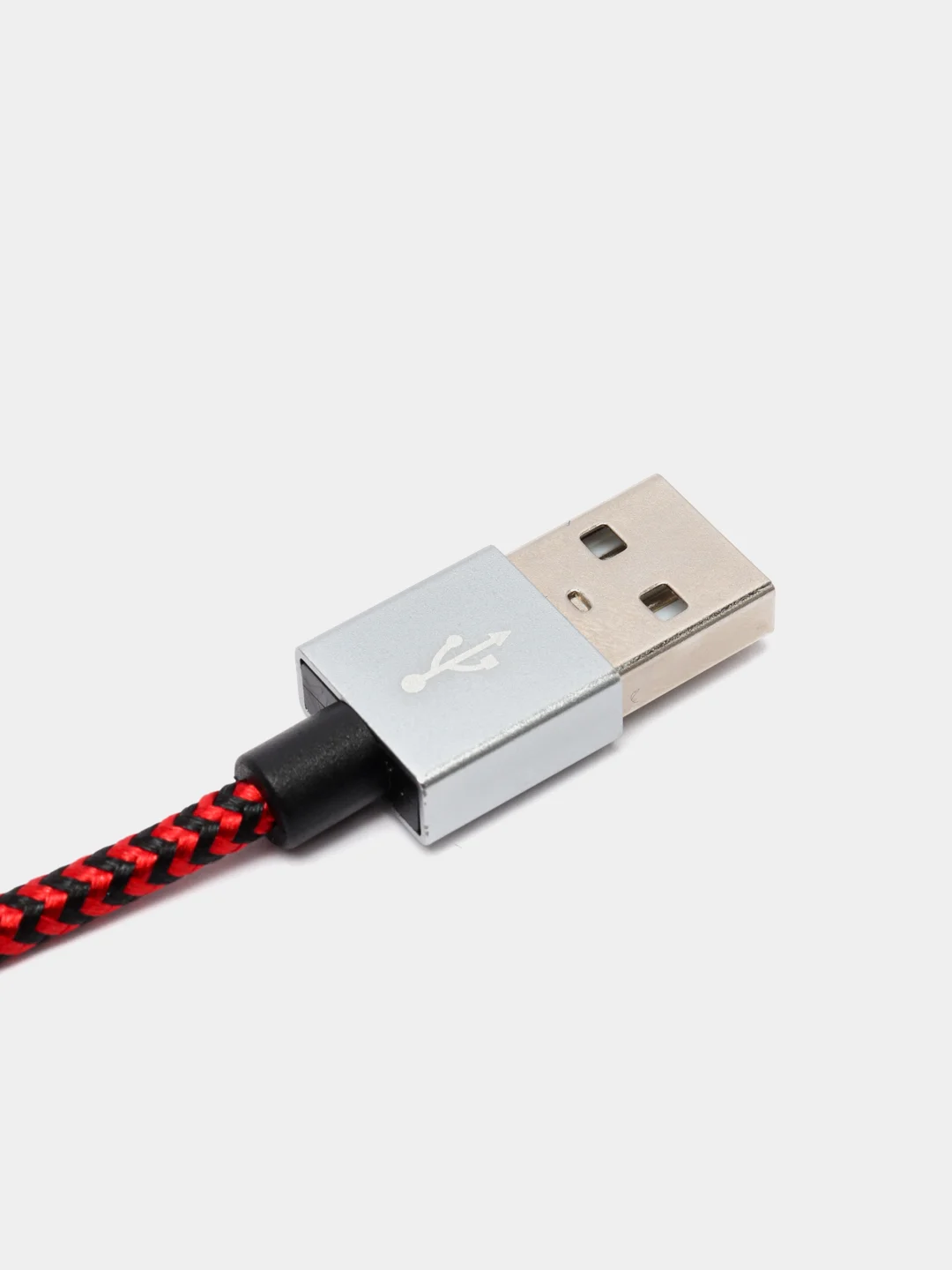 Кабель PERFEO, USB 2.0 A, вилка - USB, Type-C вилка, черно-красный, длина - 1 и 3 м