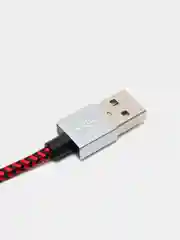 Кабель PERFEO, USB 2.0 A, вилка - USB, Type-C вилка, черно-красный, длина - 1 и 3 м