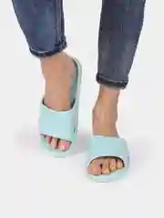 Бирюзовый сланцы женские, 3 цвета