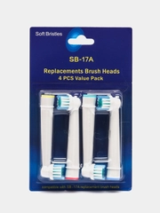Насадки для электрической зубной щетки Oral B орал би и B.well 4 шт