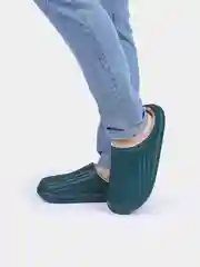 Зеленый тапки мужские теплые, 2 цвета
