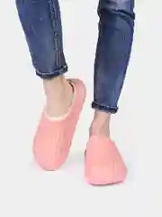 Розовый тапки женские теплые, 4 цвета