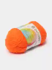Оранжевый пряжа Пехорка Детская Новинк 100% акрил 50г 200м