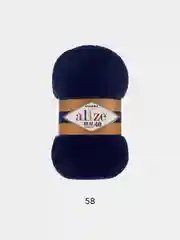 Пряжа Alize Angora Real 40 40% Шерсть, 60% Aкрил, 100 г 480 м