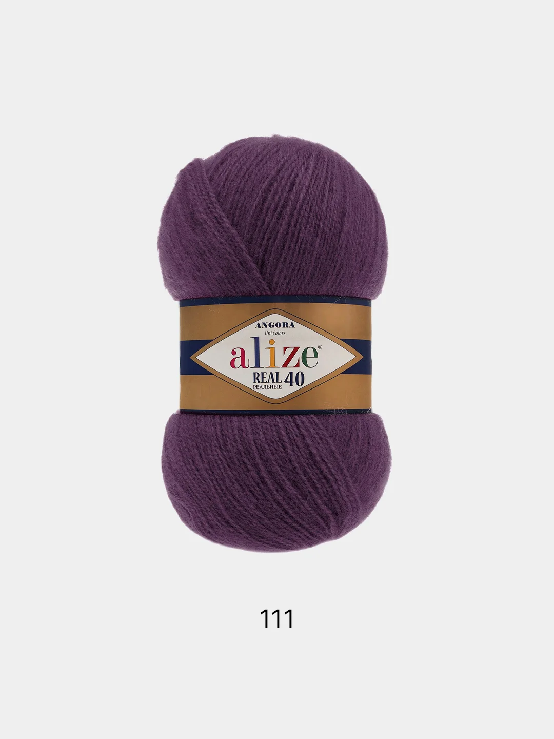 Пряжа Alize Angora Real 40 40% Шерсть, 60% Aкрил, 100 г 480 м