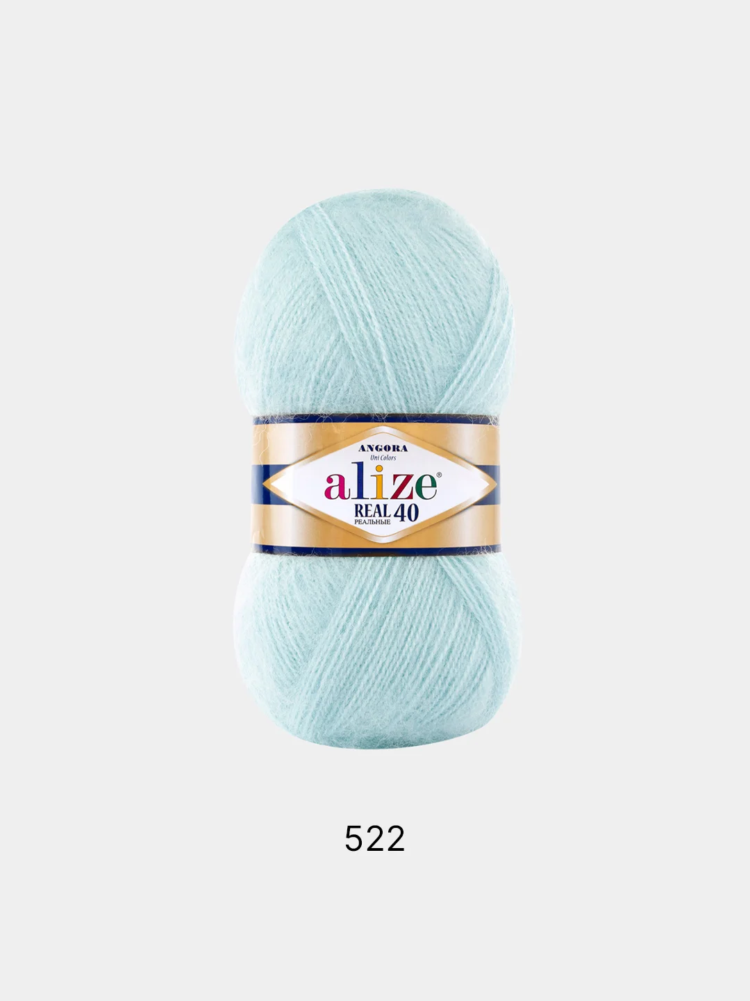 Пряжа Alize Angora Real 40 40% Шерсть, 60% Aкрил, 100 г 480 м