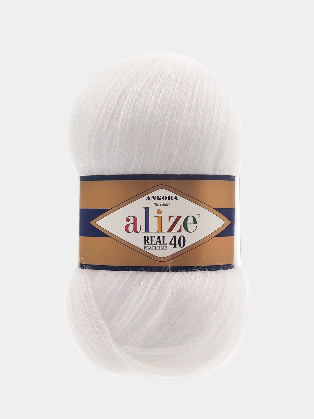 Пряжа Alize Angora Real 40 40% Шерсть, 60% Aкрил, 100 г 480 м