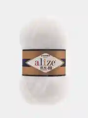 Пряжа Alize Angora Real 40 40% Шерсть, 60% Aкрил, 100 г 480 м