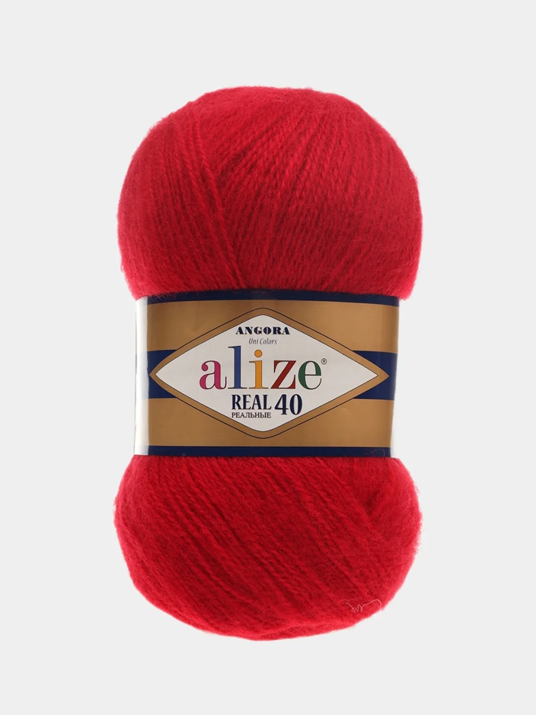 Пряжа Alize Angora Real 40 40% Шерсть, 60% Aкрил, 100 г 480 м