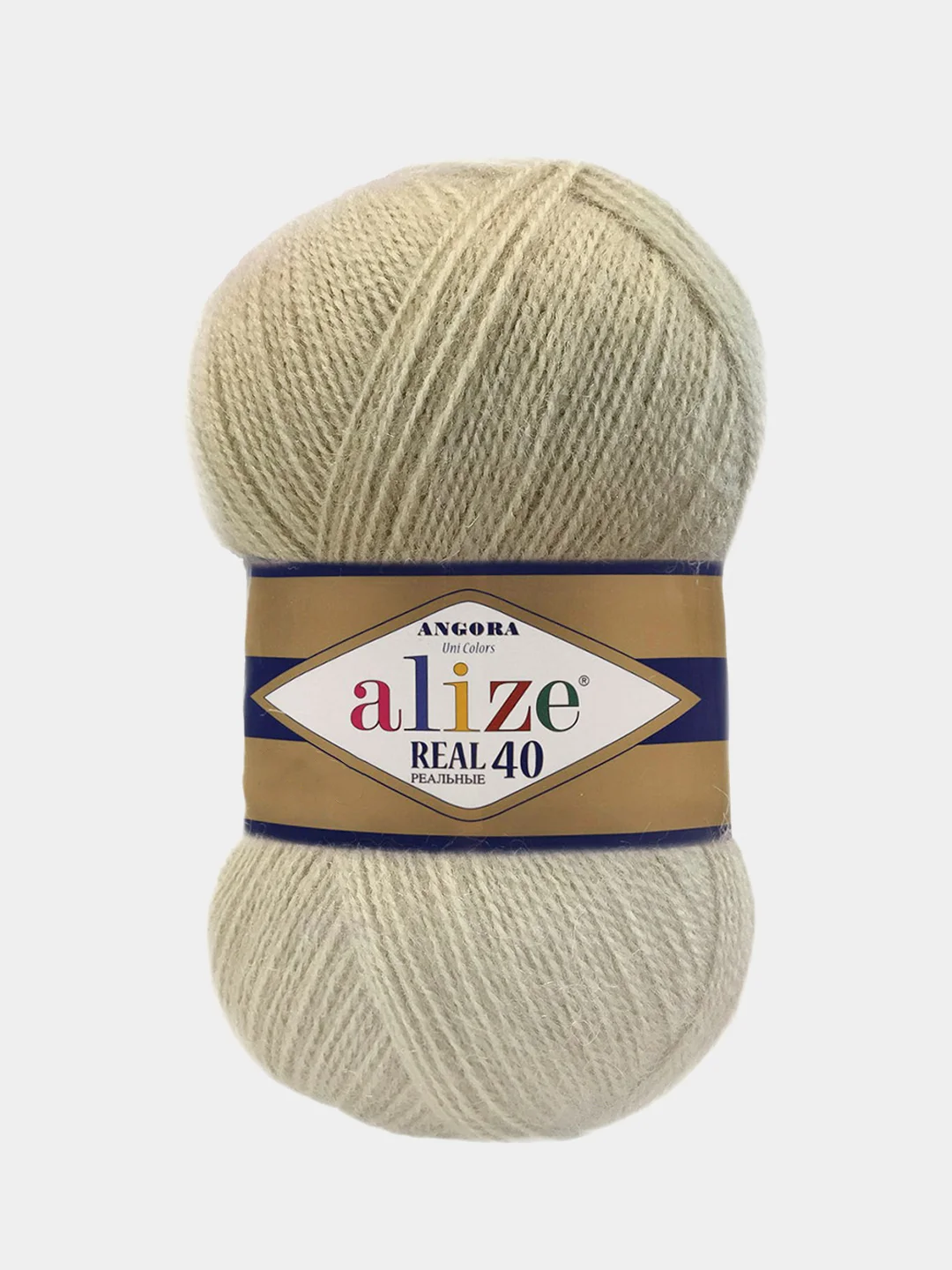Пряжа Alize Angora Real 40 40% Шерсть, 60% Aкрил, 100 г 480 м