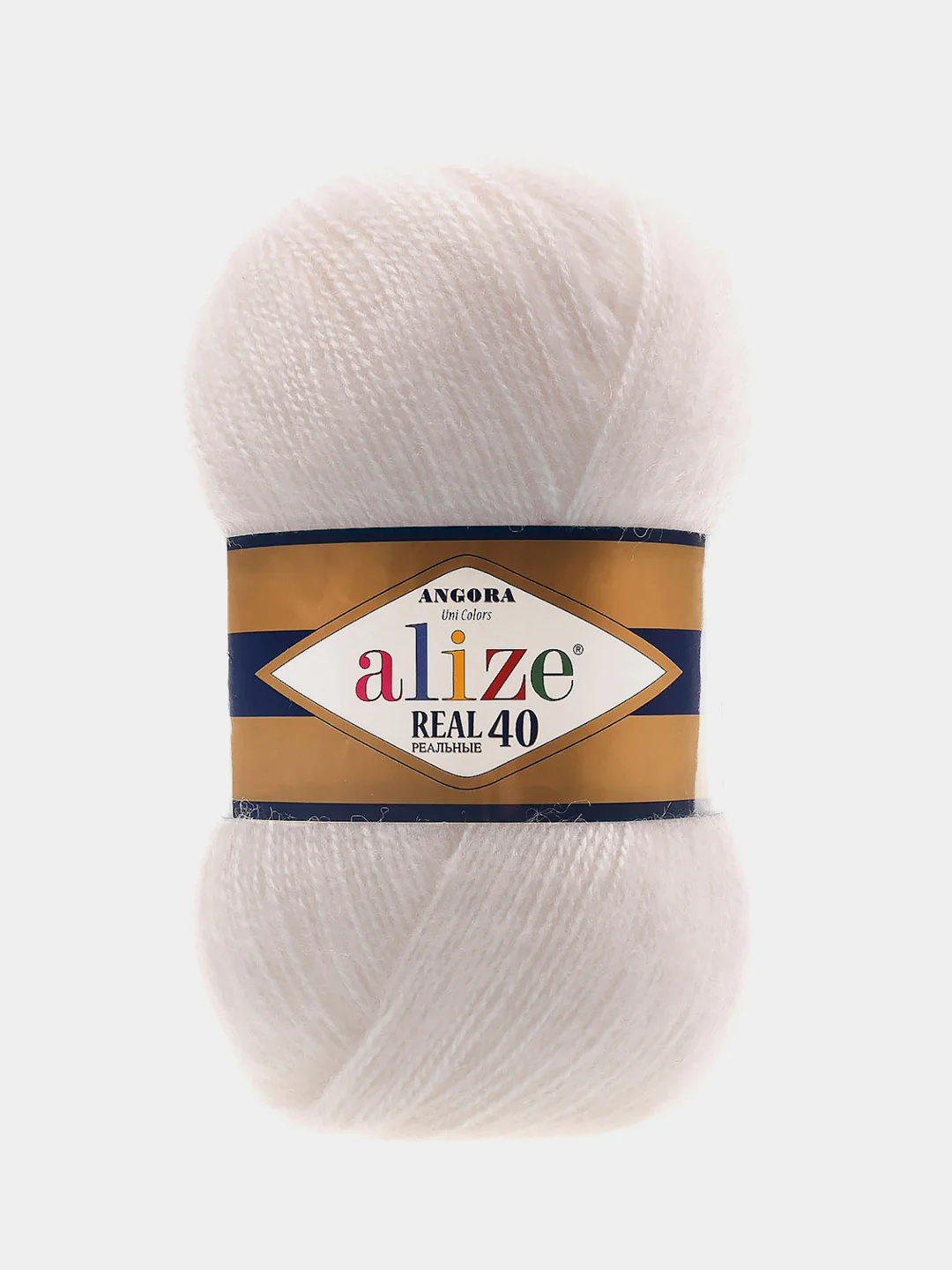 Пряжа Alize Angora Real 40 40% Шерсть, 60% Aкрил, 100 г 480 м