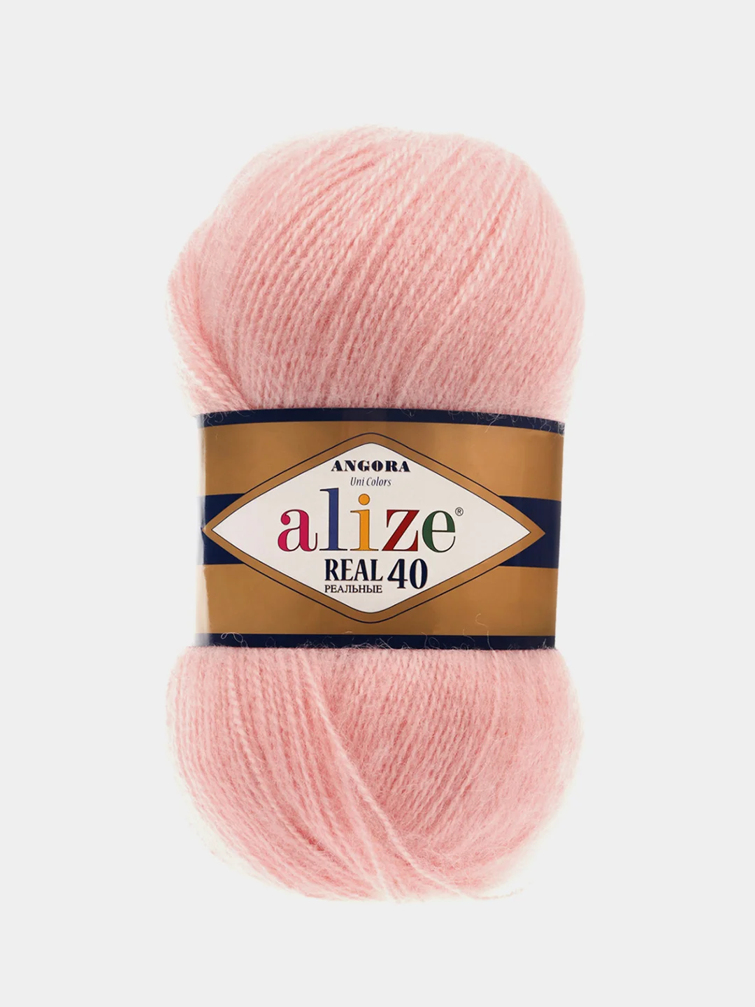 Пряжа Alize Angora Real 40 40% Шерсть, 60% Aкрил, 100 г 480 м