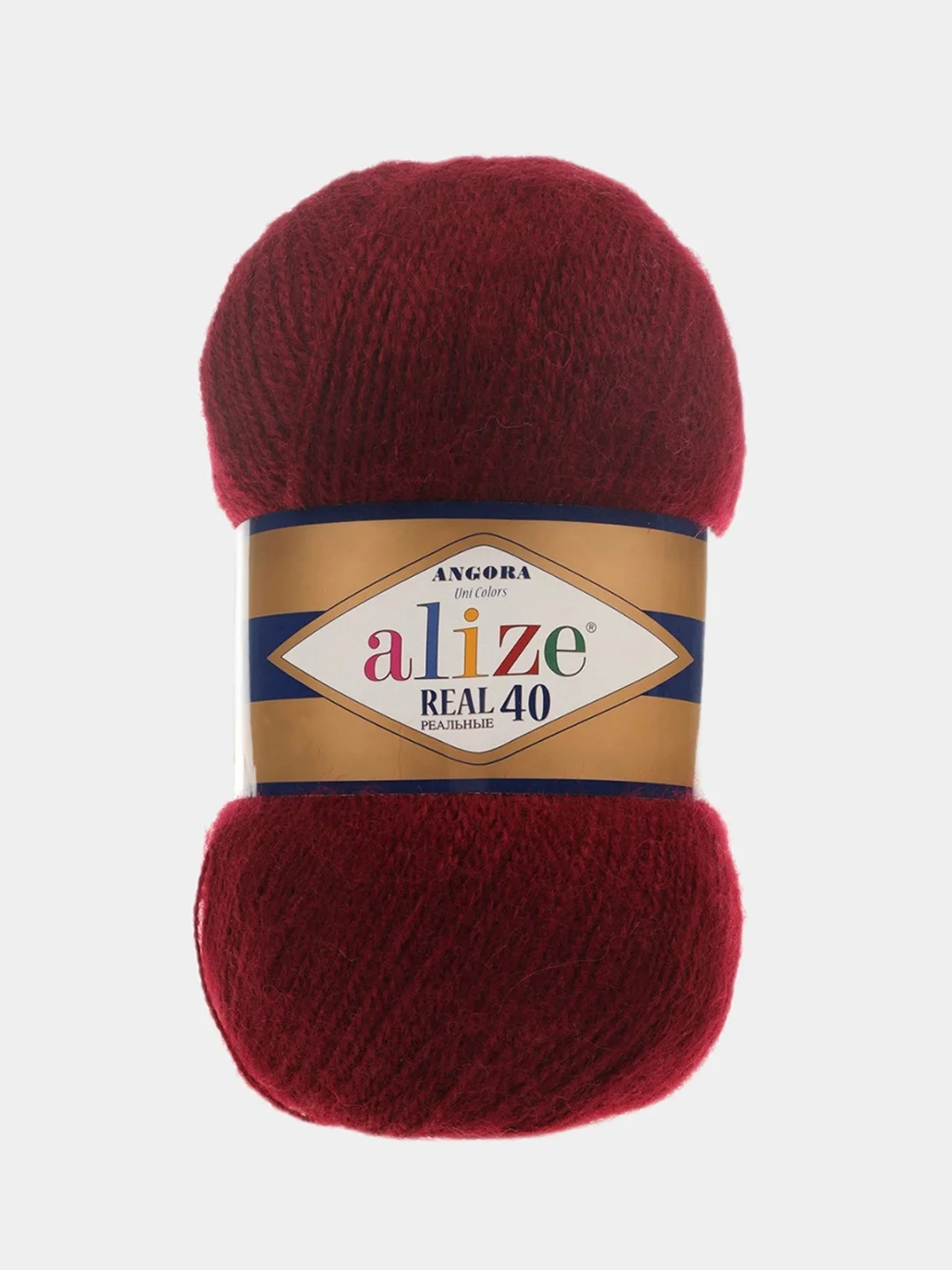 Пряжа Alize Angora Real 40 40% Шерсть, 60% Aкрил, 100 г 480 м