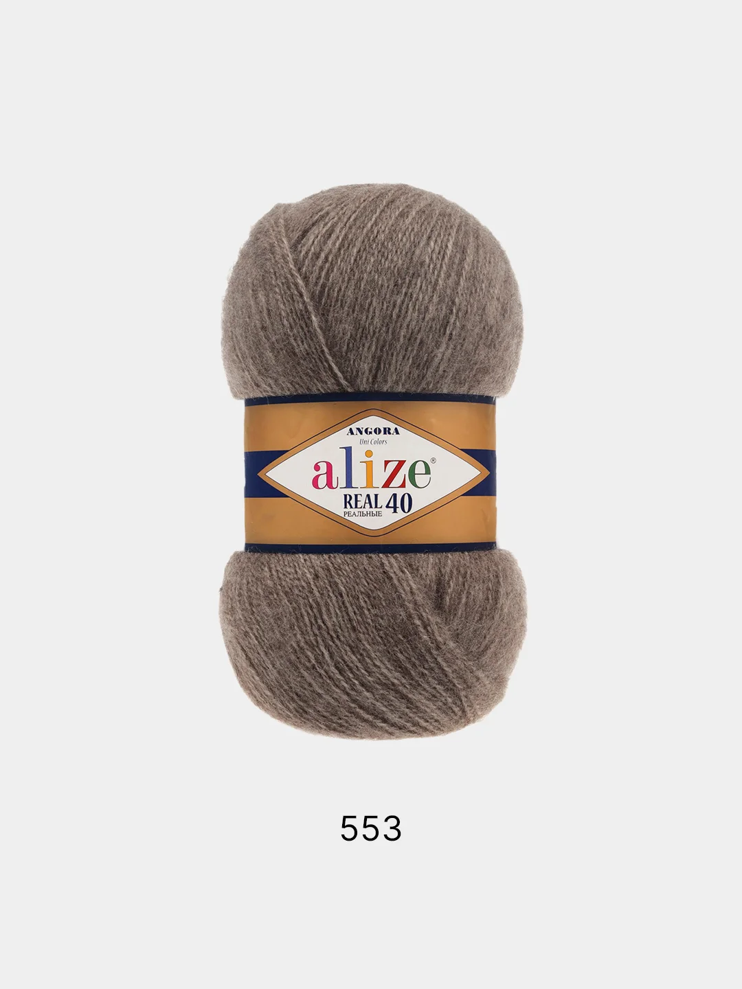 Пряжа Alize Angora Real 40 40% Шерсть, 60% Aкрил, 100 г 480 м