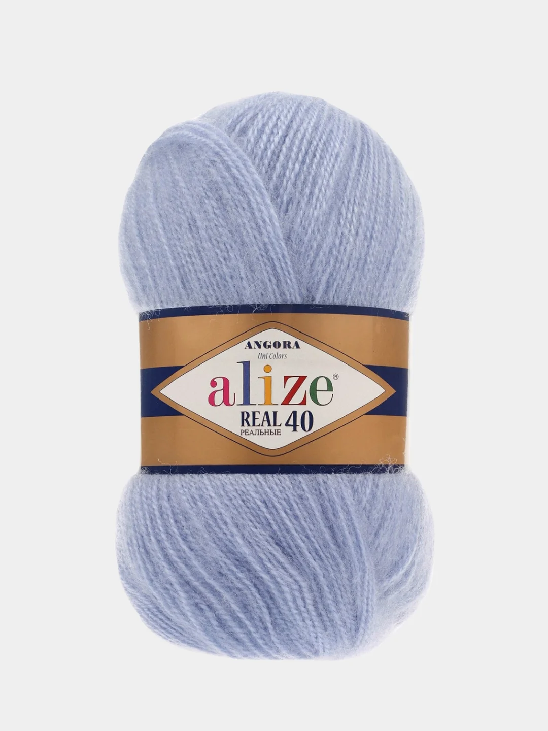 Пряжа Alize Angora Real 40 40% Шерсть, 60% Aкрил, 100 г 480 м