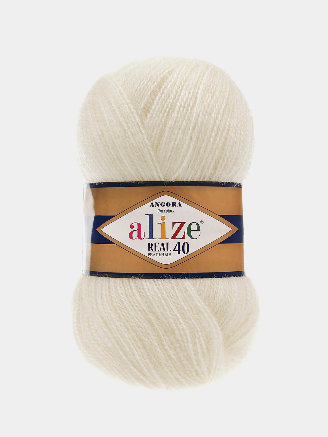 Пряжа Alize Angora Real 40 40% Шерсть, 60% Aкрил, 100 г 480 м