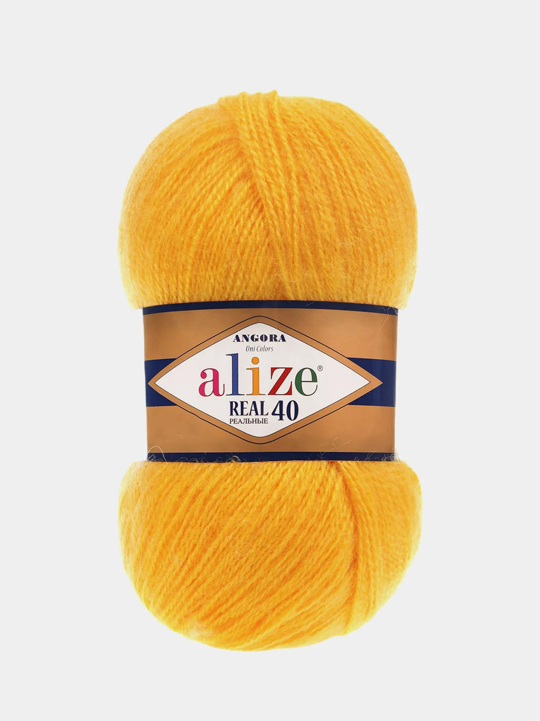 Пряжа Alize Angora Real 40 40% Шерсть, 60% Aкрил, 100 г 480 м
