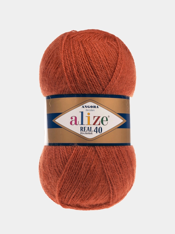 Пряжа Alize Angora Real 40 40% Шерсть, 60% Aкрил, 100 г 480 м