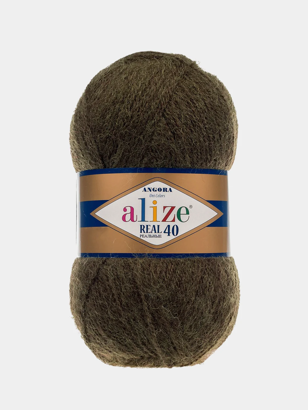 Пряжа Alize Angora Real 40 40% Шерсть, 60% Aкрил, 100 г 480 м