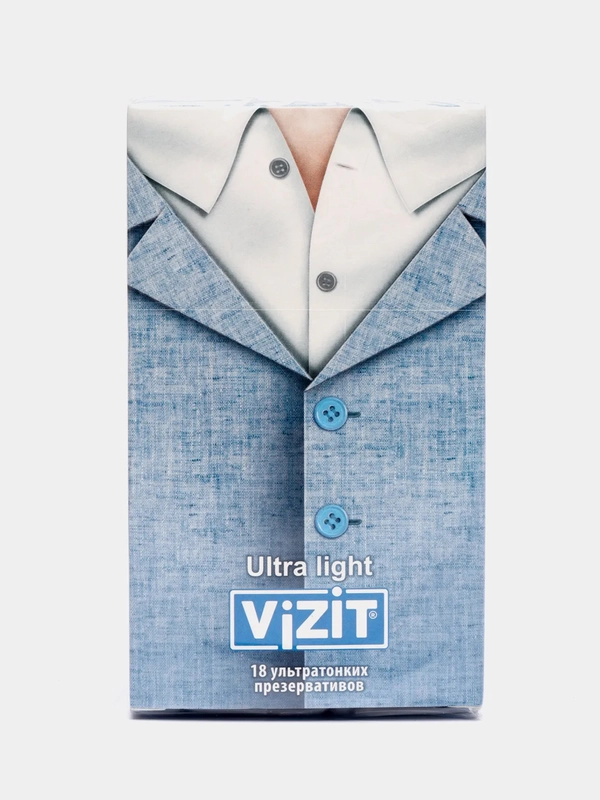Презервативы VIZIT Ultra light, 18 штук