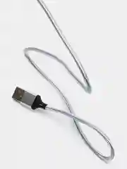 Серый меланж кабель для зарядки 3 в 1