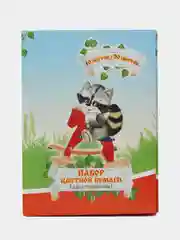 Бумага цветная Бланкиздат "Мультики" А4