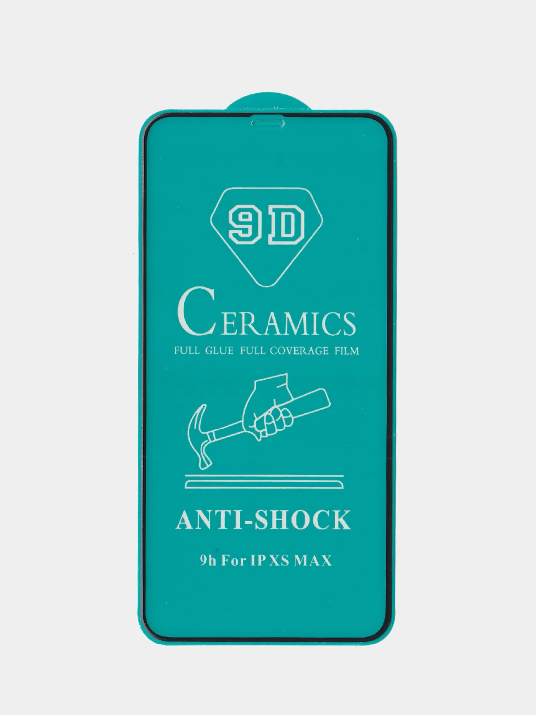 Черный керамическая пленка Ceramics для iPhone 5 / 6 / 6s / 7 / 8 / 7+ / 10 / XR / 11 / 12/13