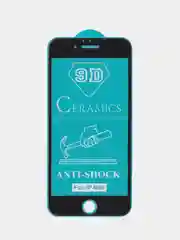 Черный керамическая пленка Ceramics для iPhone 5 / 6 / 6s / 7 / 8 / 7+ / 10 / XR / 11 / 12/13