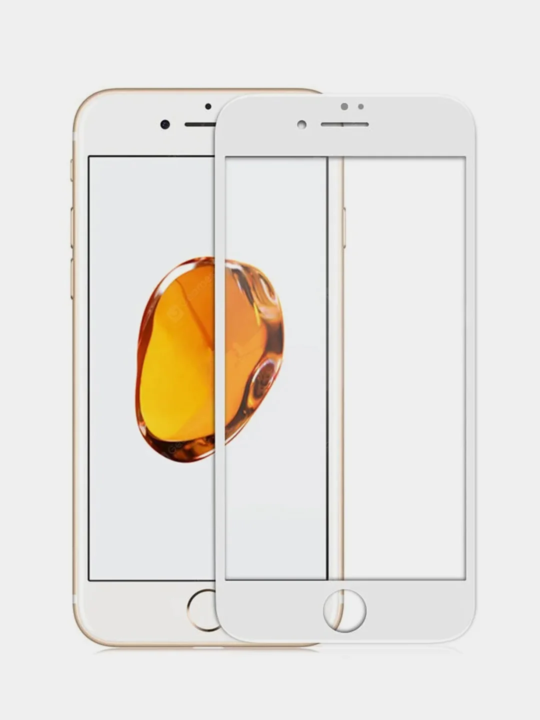 Белый керамическая пленка Ceramics для iPhone 5 / 6 / 6s / 7 / 8 / 7+ / 10 / XR / 11 / 12/13