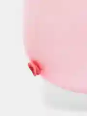 Розовый воздушный шар латексный