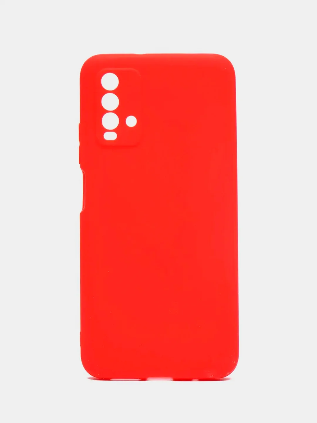 Красный чехол Xiaomi Redmi 9T силиконовый