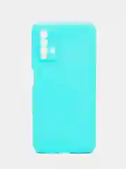 Бирюзовый чехол Xiaomi Redmi 9T силиконовый