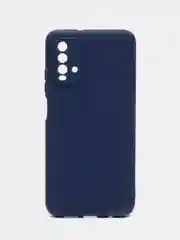 Темно-синий чехол Xiaomi Redmi 9T силиконовый