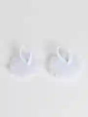 Белый бант для школы, 2 штуки