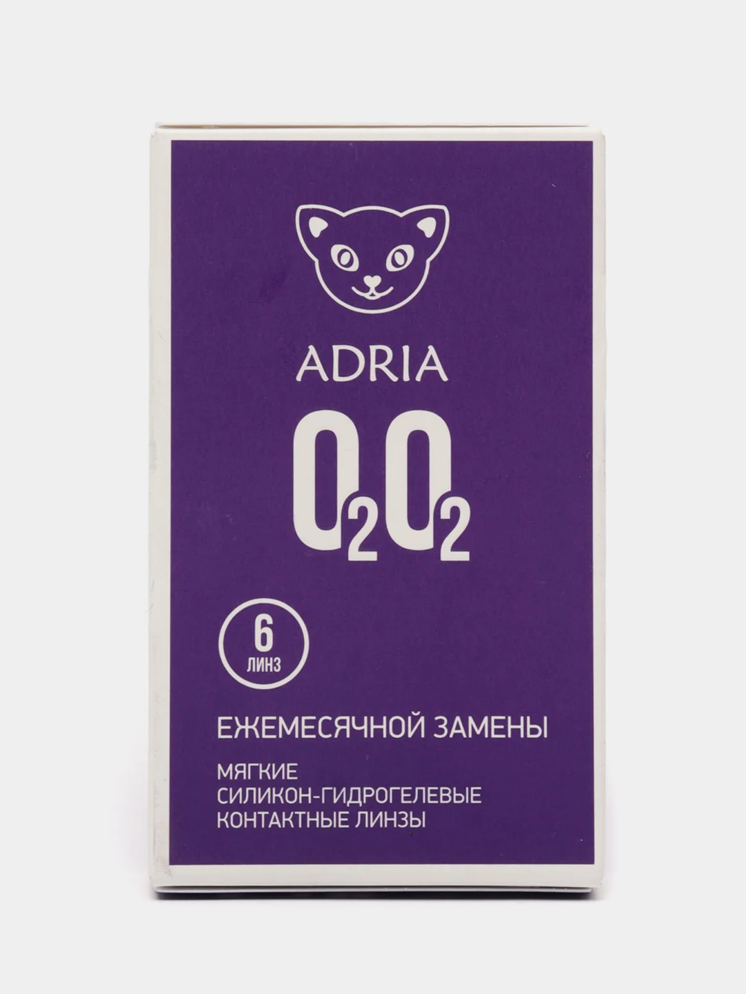 Контактные линзы Adria O2O2 (6 линз) 8,6/ 14,2/ (-1,00) - (-6,00)