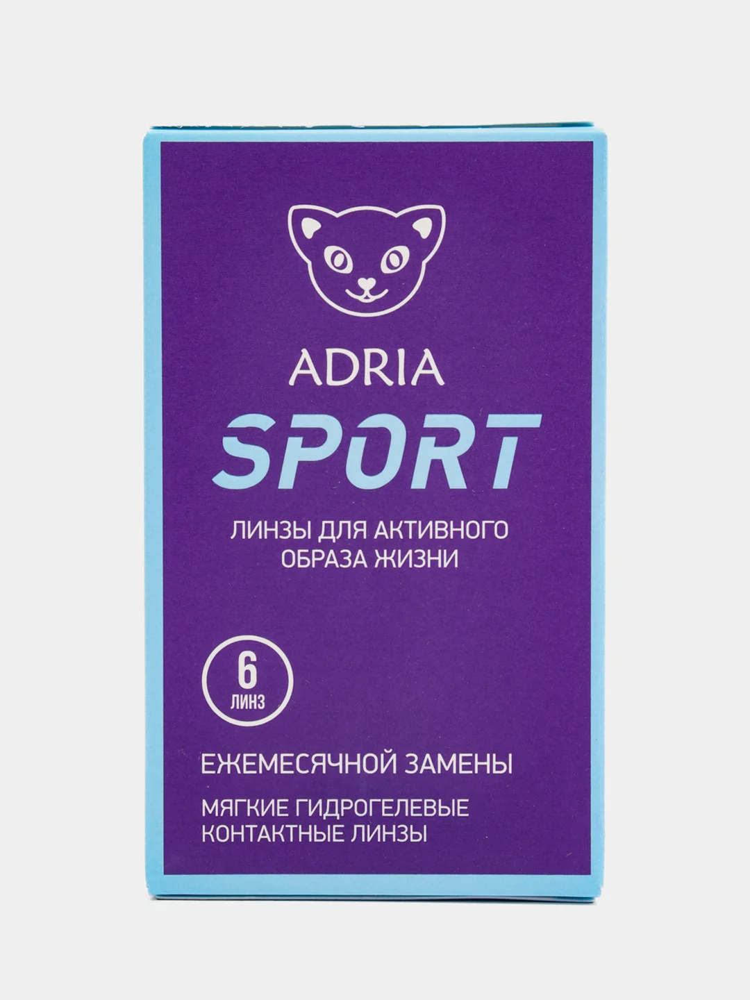 Контактные линзы Adria Sport (6 линз) 8,6/ 14,2/ (-1,00) - (-6,00)