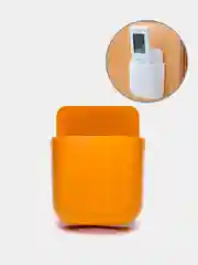 Желтый настенный держатель для смартфона и пульта, 6 цветов
