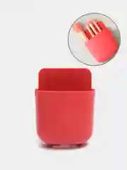 Красный настенный держатель для смартфона и пульта, 6 цветов