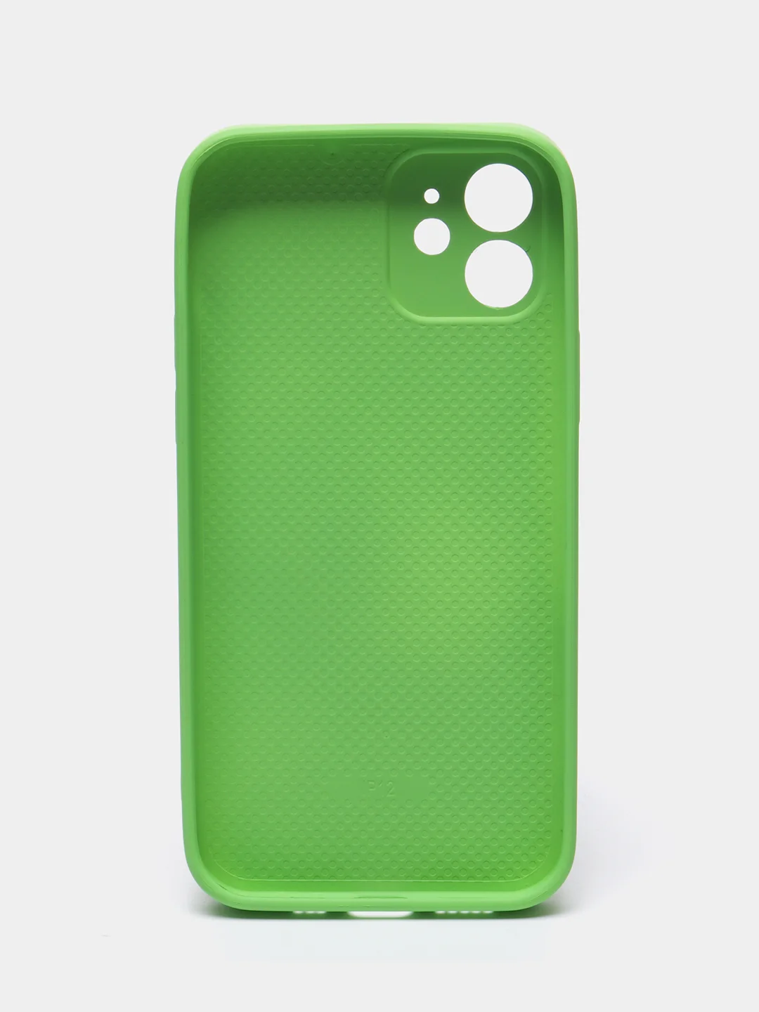 Салатовый чехол силиконовый для iPhone 7/8/7 Plus/11/12/13 Pro Max/12 Pro, со стеклянной панелью