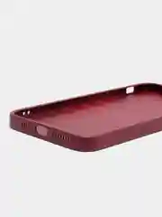 Бордовый чехол силиконовый для iPhone 7/8/7 Plus/11/12/13 Pro Max/12 Pro, со стеклянной панелью