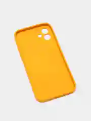 Горчичный чехол силиконовый для iPhone 7/8/7 Plus/11/12/13 Pro Max/12 Pro, со стеклянной панелью