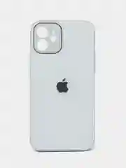 Ледяной чехол силиконовый для iPhone 7/8/7 Plus/11/12/13 Pro Max/12 Pro, со стеклянной панелью