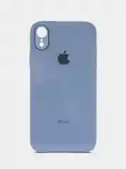 Небесно-голубой чехол силиконовый для iPhone 7/8/7 Plus/11/12/13 Pro Max/12 Pro, со стеклянной панелью