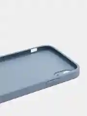 Небесно-голубой чехол силиконовый для iPhone 7/8/7 Plus/11/12/13 Pro Max/12 Pro, со стеклянной панелью