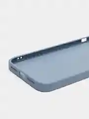 Небесно-голубой чехол силиконовый для iPhone 7/8/7 Plus/11/12/13 Pro Max/12 Pro, со стеклянной панелью