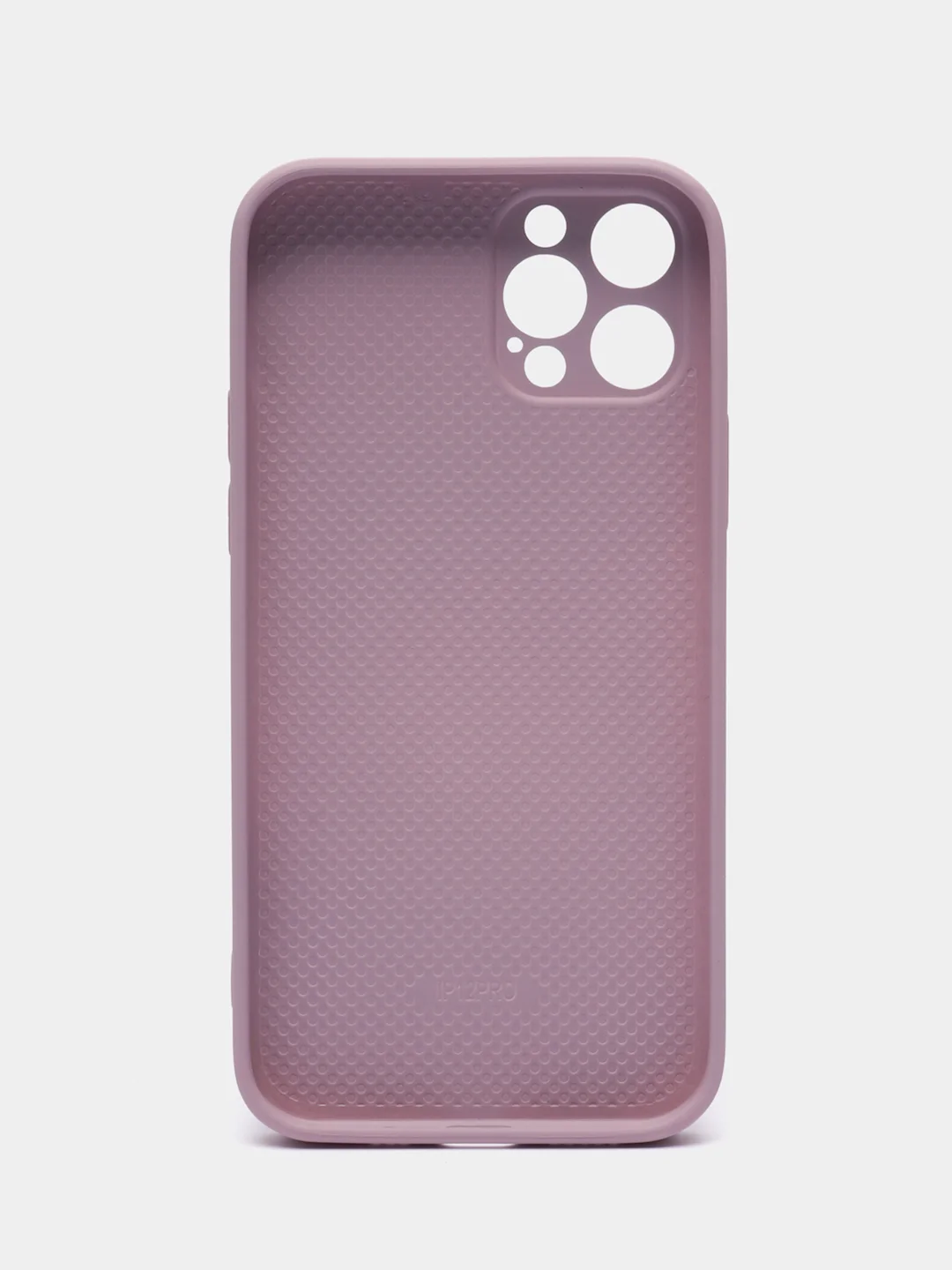 Сиреневый чехол силиконовый для iPhone 7/8/7 Plus/11/12/13 Pro Max/12 Pro, со стеклянной панелью