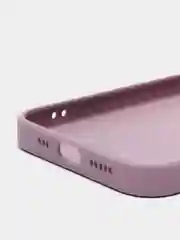 Сиреневый чехол силиконовый для iPhone 7/8/7 Plus/11/12/13 Pro Max/12 Pro, со стеклянной панелью